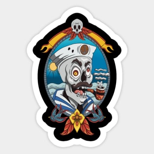 savage sailor Sticker